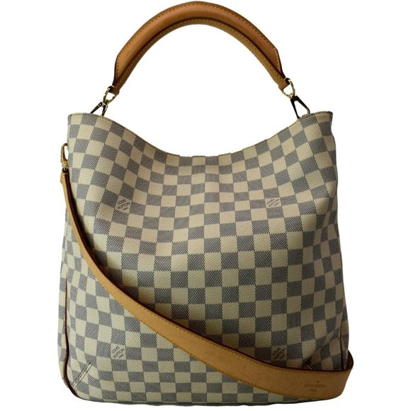 LOUIS VUITTON  Soffi Damier Azur Satchel Shoulder Bag - Picture 2 of 12